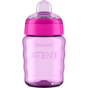 Чашка с мягким носиком Philips AVENT 260 мл Красная (SCF553/00_red) лучшая модель в Виннице