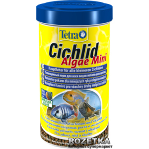 Корм Tetra Cichlid Algae Mini для акваріумних риб у гранулах 500 мл (4004218197480) ТОП в Вінниці