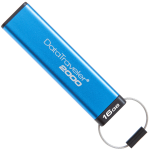 Kingston DataTraveler 2000 16GB USB 3.1 (DT2000/16GB) лучшая модель в Виннице