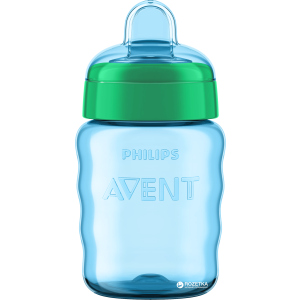 Чашка с мягким носиком Philips AVENT 260 мл Зеленая (SCF553/00_green) ТОП в Виннице