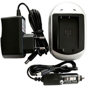 Зарядное устройство PowerPlant для аккумуляторов Panasonic CGA-DU07, CGA-DU14, CGA-DU21, VBD210 (4775341220580) лучшая модель в Виннице