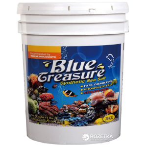 Сіль Blue Treasure Reef Sea Salt для LPS коралів 20 кг (6954677700074) краща модель в Вінниці