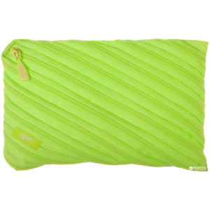 Пенал Zipit Neon Jumbo Radiant Lime Лаймовый (ZTJ-NN-1) лучшая модель в Виннице