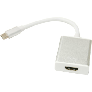 Кабель PowerPlant USB Type C - HDMI female 0.15 м (KD00AS1272) рейтинг