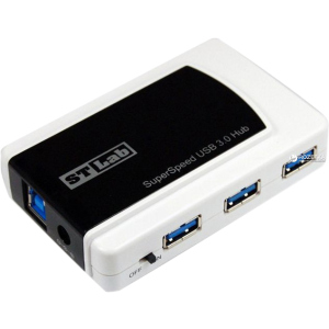 USB-хаб STLab USB 3.0 7 портів з БП (U-870) ТОП в Вінниці