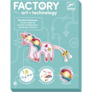 Набор для творчества Djeco Брошь Sweet Unicorn E-textil (DJ09321) (3070900093218)