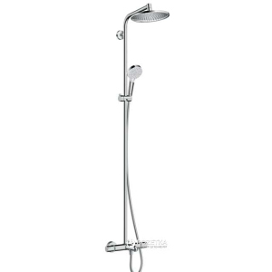 Душовий гарнітур HANSGROHE Crometta S 240 Showerpipe 27320000 ТОП в Вінниці