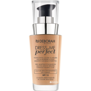 Тональна основа Deborah Dress me Perfect SPF 15 № 03 30 мл (8009518230123) краща модель в Вінниці