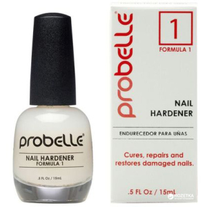 Лак для лечения и восстановления поврежденных ногтей Probelle Touch N'Grow Nail Hardener Formula 1 15 мл (857188005521) ТОП в Виннице