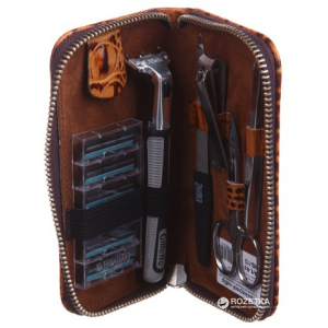 Набір для чоловіків Zauber-manicure 6 інструментів MS-112 (4004904001121) краща модель в Вінниці