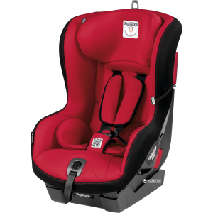 Автокрісло Peg-Perego Viaggio 1 Duo-Fix K Rouge Чорне з червоним (IMDA020035DX13DX79) (8005475359471) краща модель в Вінниці