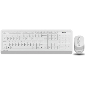 Комплект беспроводной A4Tech Fstyler FG1010 White+Grey USB (186317) ТОП в Виннице