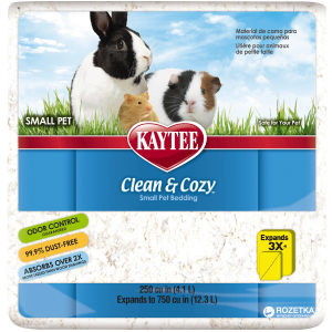 Підстилка для гризунів Kaytee Clean&Cozy White Біла Целюлозний поглинаючий 620 г (4.1 л) (071859946290) ТОП в Вінниці