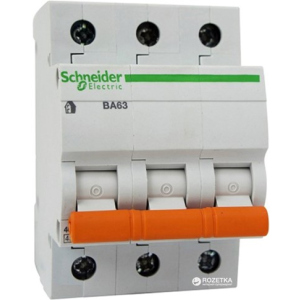 Автоматичний вимикач Schneider Electric 3 Р 20 А тип C 4.5 кА лучшая модель в Виннице