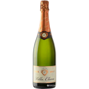 Вино ігристе Villa Clara Cava Brut біле сухе 0.75 л 11.5% (8421414319038) краща модель в Вінниці