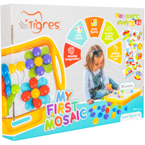 Іграшка розвиваюча Tigres Моя перша мозаїка (39370 Жовтий) ТОП в Вінниці