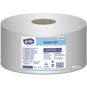 Туалетная бумага Grite Standart 508 отрывов 2 слоя 12 рулонов (4770023483017) ТОП в Виннице