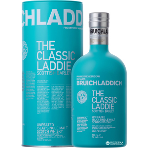 хорошая модель Виски ТМ Bruichladdich Classic Laddie Scottish Barley 0.7 л 50% в подарочной упаковке (5055807400312)