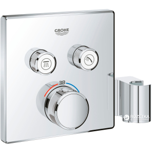 хорошая модель Верхняя часть смесителя для душа GROHE Grohtherm SmartControl 29125000