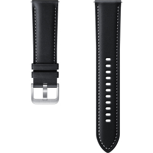 купить Ремешок Samsung Stitch Leather Band R840 для Samsung Galaxy Watch 3 Black (ET-SLR84LBEGRU)