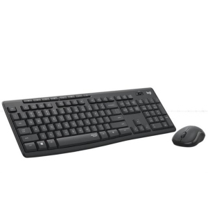 Комплект (клавіатура, миша) бездротовий Logitech MK295 Combo Black USB (920-009807)