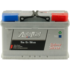 Автомобильный аккумулятор Autopart 75 Ah/12V sb Galaxy Silver (0) (ARL075-GAL0) лучшая модель в Виннице