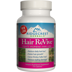 Натуральна добавка Ridgecrest Herbals Hair ReVive 120 капсул (355724003050) ТОП в Вінниці