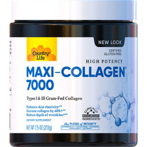 Натуральна добавка Country Life 1 та 3 Типів + Біотин Maxi Collagen 7.5 унцій (210 г) (015794050704) ТОП в Вінниці