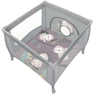 Манеж Baby Design Play Up 07 Light Grey (202322) (5906724202322) краща модель в Вінниці