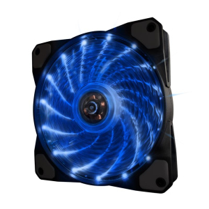 купити Вентилятор Frime Iris LED Fan 15LED Blue OEM (FLF-HB120B15BULK); 120х120х25мм, 3-pin+4-pin