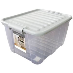 Місткість для зберігання Plast Team Home Box 31 л 37 x 26 x 47 см Прозора (2232tea-прозорий) в Вінниці