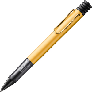 Ручка кулькова Lamy Lx Золотиста/Стрижень M16 1 мм Чорний (4014519680116) ТОП в Вінниці