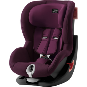 Автокресло Britax-Romer King II Black Series Burgundy Red (2000030812) ТОП в Виннице