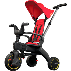 Складаний триколісний велосипед Doona Liki Trike S1 Flame Red (SP510-99-031-015) (4897055666673) в Вінниці