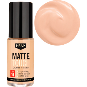 Основна основа Hean Matte Touch foundation 002 натуральний 30 мл (5907474472300) ТОП в Вінниці