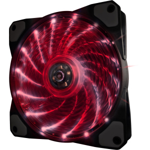 Кулер Frime Iris LED Fan 15LED Red (FLF-HB120R15BULK) лучшая модель в Виннице