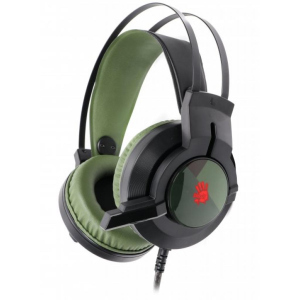 Навушники A4tech J437 Bloody Army Green краща модель в Вінниці