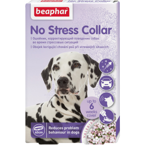 Антистресс ошейник Beaphar No Stress Collar dog для собак 65 см (13229) (8711231132294)