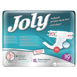 Підгузки для дорослих Joly 4 Extra Large 30 шт (8690536805198) ТОП в Вінниці