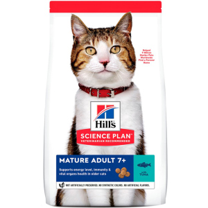 Сухий корм для літніх кішок старше 7 років Hill's Science Plan Feline Mature Adult 7+ - 1.5 кг (604101) краща модель в Вінниці