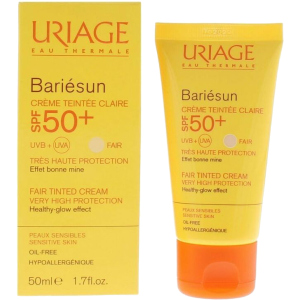 хороша модель Сонцезахисний тональний крем Uriage Bariésun SPF 50+ Світлий 50 мл (3661434006517)