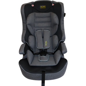 Автокресло Happy Baby Baby Car Seat HB616 9-36 кг Grey-black (km9484) надежный