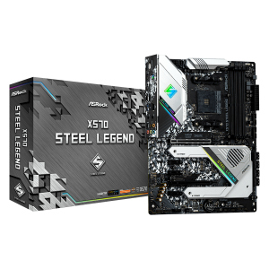 Материнская плата ASRock X570 Steel Legen AM4 DDR4 SATA3 PCI-E HDMI/DP (181334) в Виннице