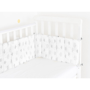 Бортик в детскую кроватку Cosas Welt Bed Crown 30х180 (4822052038529) лучшая модель в Виннице