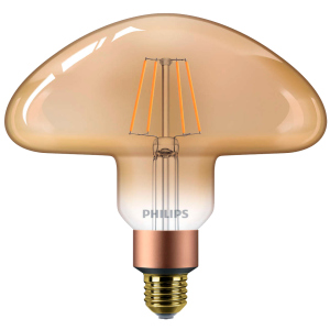 Светодиодная лампа Philips Filament LED Classic 30W Mushroom E27 2000K GOLD D (929001935601) лучшая модель в Виннице