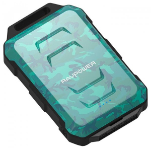 Зовнішній акумулятор RavPower Power Bank 10050mAh Waterproof and Dustproof (RP-PB044CAMO) Camo рейтинг