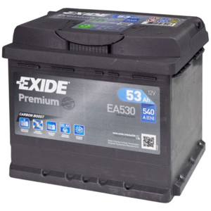 Автомобільний акумулятор Exide Premium 6СТ-53 (EA530) 53 Аг (-/+) Euro 540 А (EA530) ТОП в Вінниці