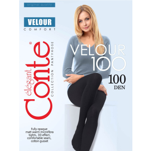 Колготки Conte Collant Velour 100 Den 5 р. Nero (4810226396049) в Вінниці