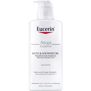 Очищувальна олія Eucerin AtopiControl для атопічної шкіри тіла 400 мл (4005800213892) надійний