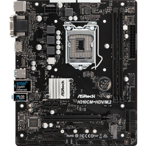 Материнська плата ASRock H310CM-HDV/M.2 (s1151, Intel H310, PCI-Ex16) в Вінниці